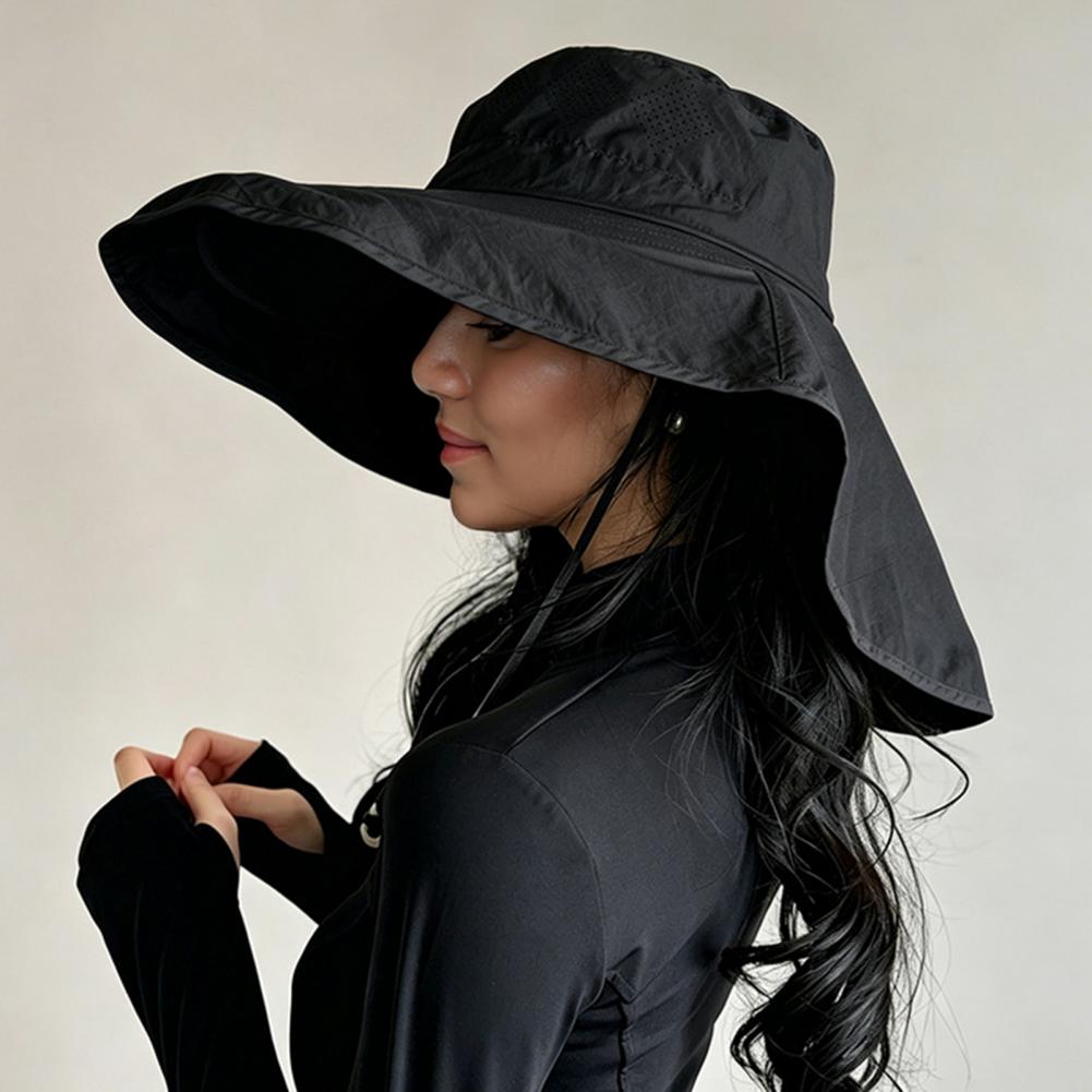 Hat Floppy Wide - Full Coverage Face Protection Hat Wide