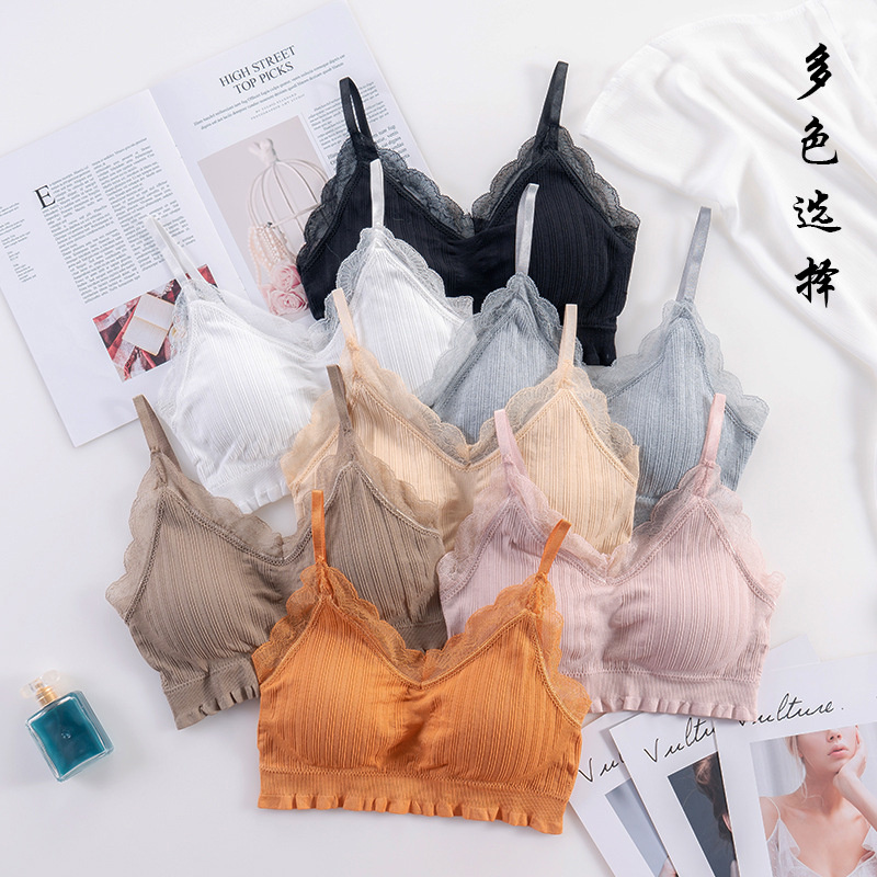 Bralette Triangle Set - 3D Sexy Lingerie Seamless Sport Bra