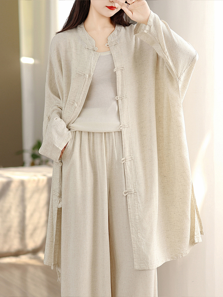 Linen Pant Wide - Women's Cotton Linen Shirt Wide Leg