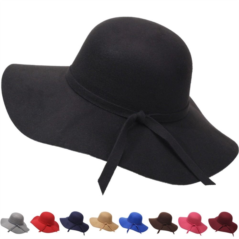 Hat Floppy Wide - Vintage Style Bucket Hat Foldable Design
