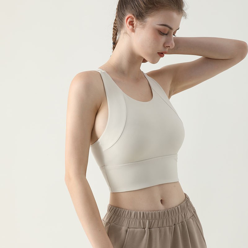 Bralette Triangle Set - Women Sports Bra Top Push Up