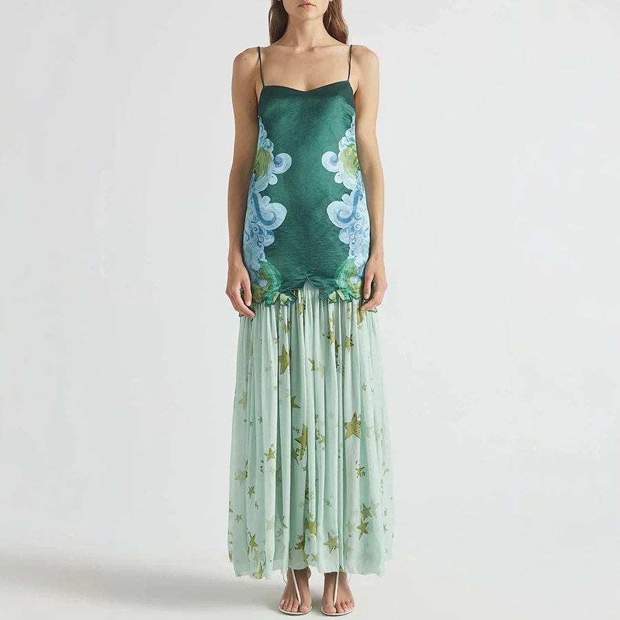 Midi Skirt Floral - Shpmishal Women's 2 Piece Skirt Set