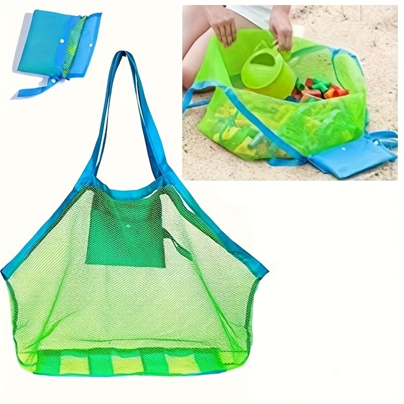 Tote Bag Beach - 1pc Large Mesh Beach Tote Bag