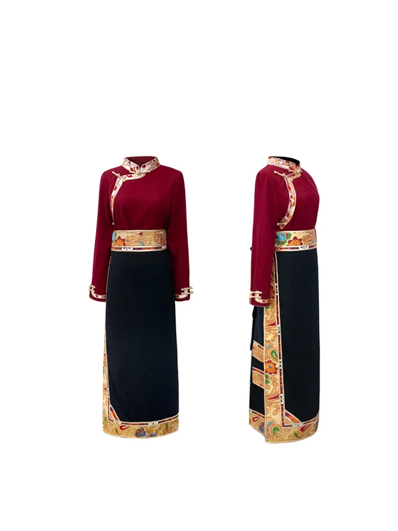Traditional Tibetan Dress Wrap - Linen Dress Wrap review and price