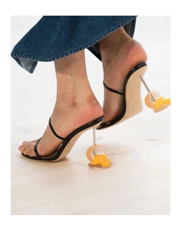 Summer Strappy Sandals Open To - Sandal Strappy Heeled review and price