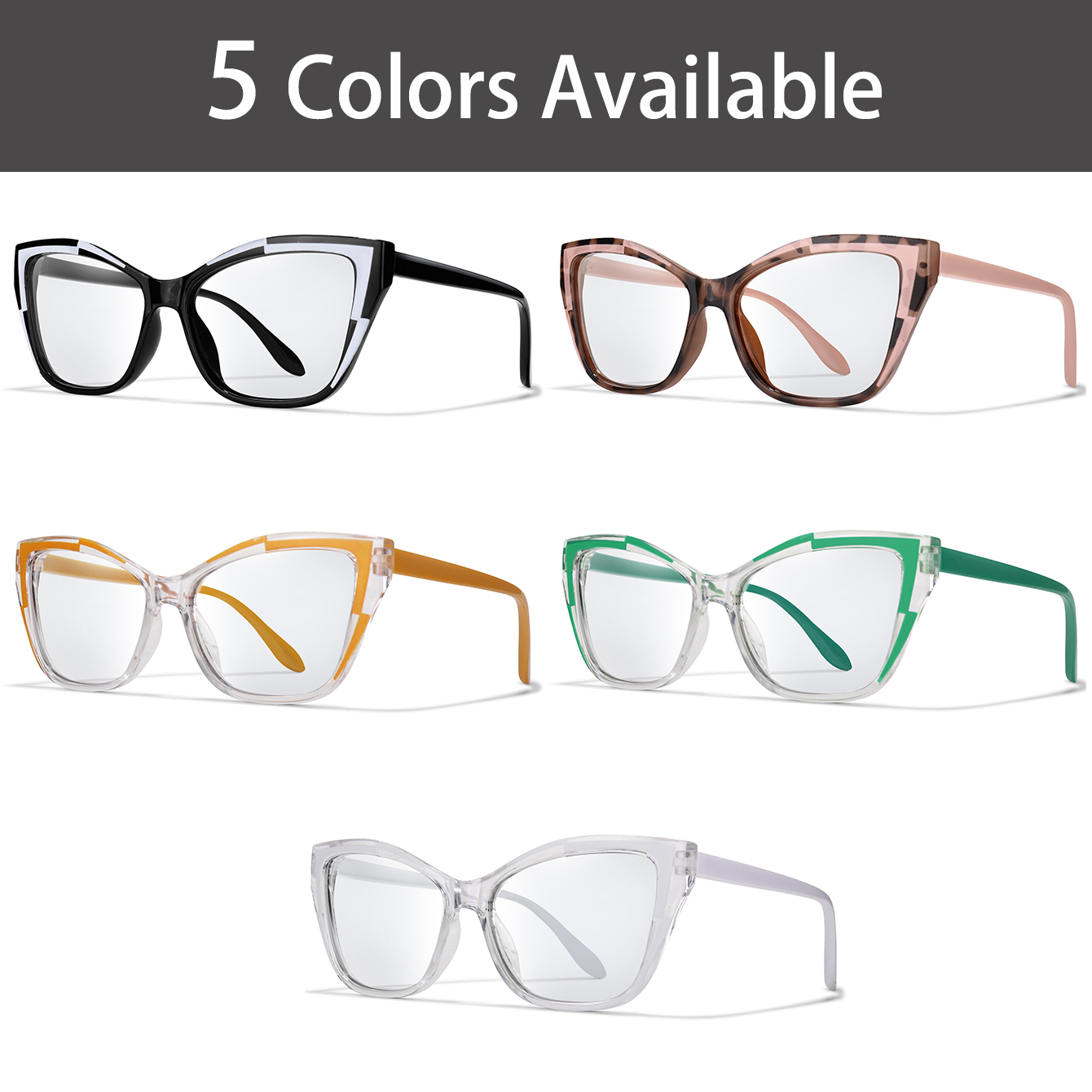3 Pairs Trendy Cateye Sunglass - Sunglasses Cat Eye review and price