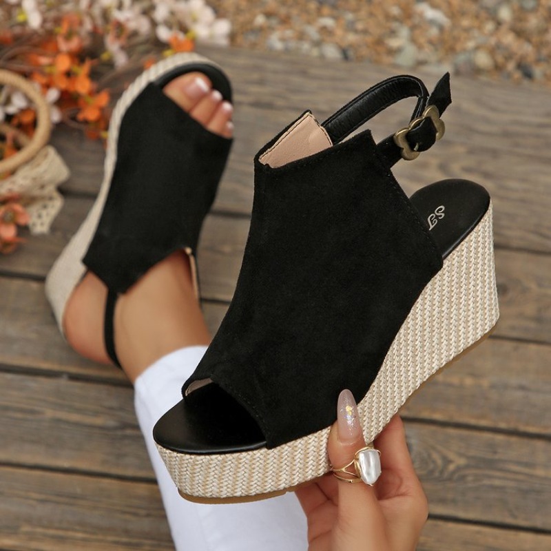 Women Sandals Summer Wedge Pla - Wedge Espadrille Women review and price