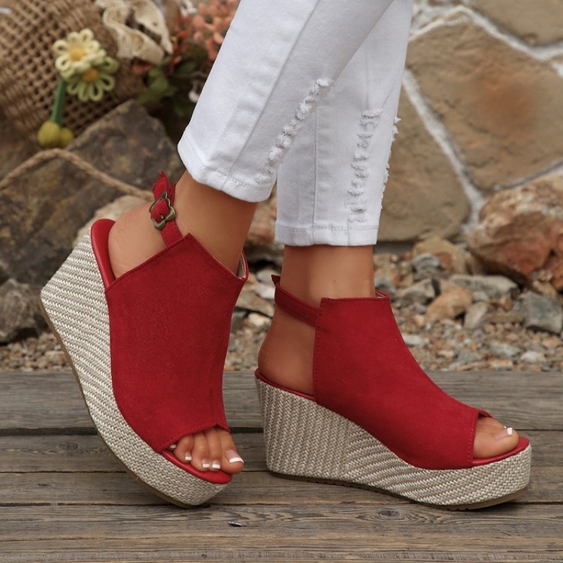 Women Sandals Summer Wedge Pla - Wedge Espadrille Women review and price