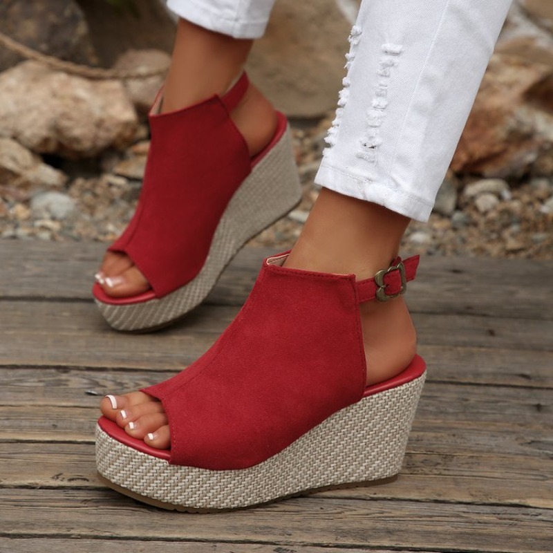 Women Sandals Summer Wedge Pla - Wedge Espadrille Women review and price