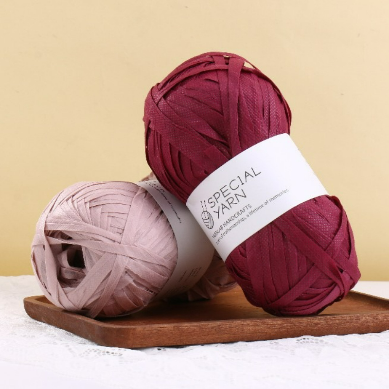 100g/pcs Raffia Flat Yarn for  - Crochet Bag Raffia review and price