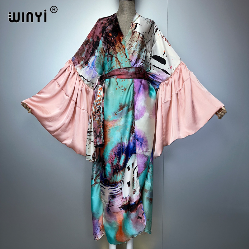 WINYI Summer Kimono party dres - Cover Up Kaftan review and price