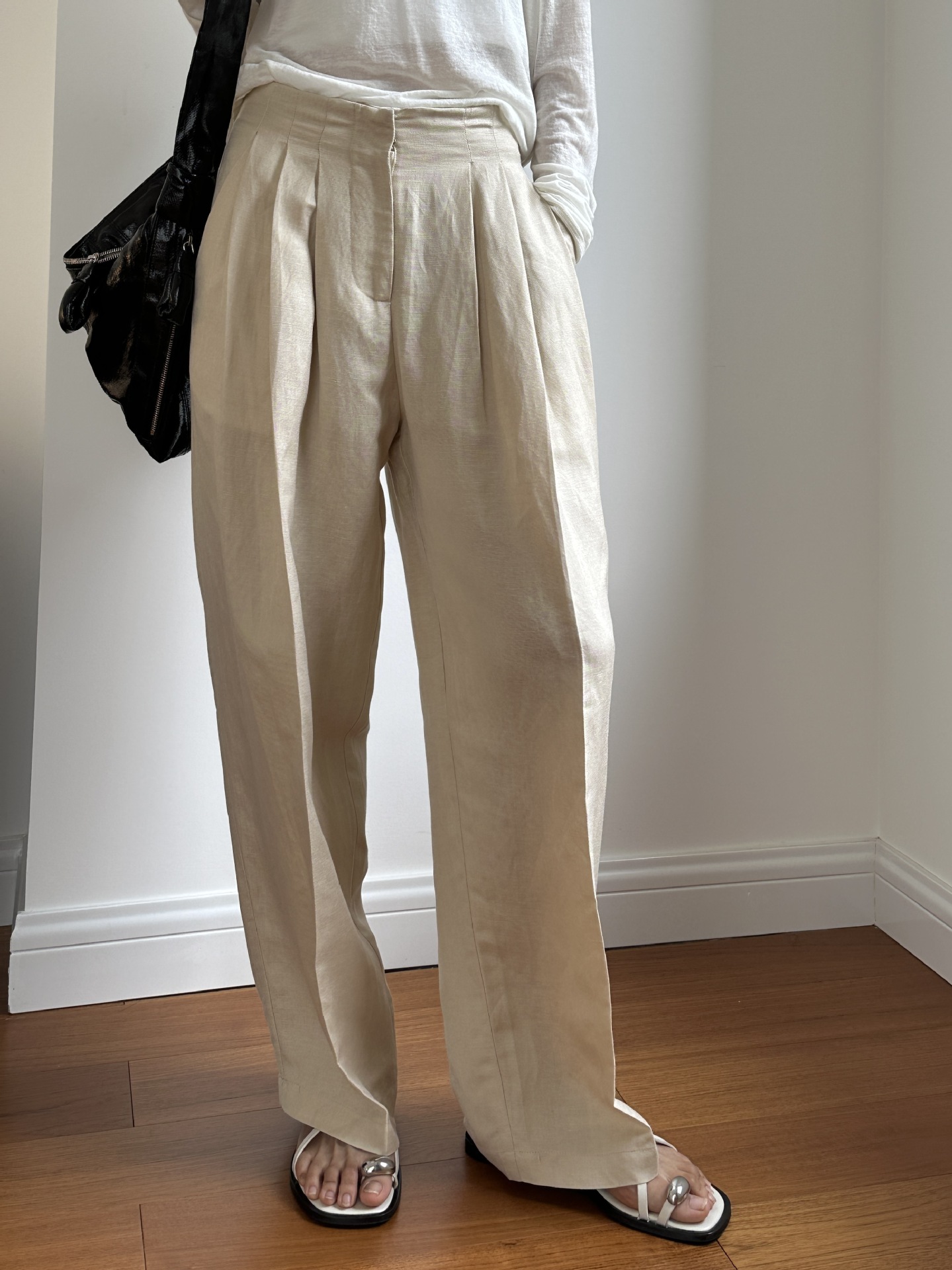 Casual Linen Wide Leg Pants Pl - Linen Pant Wide review and price