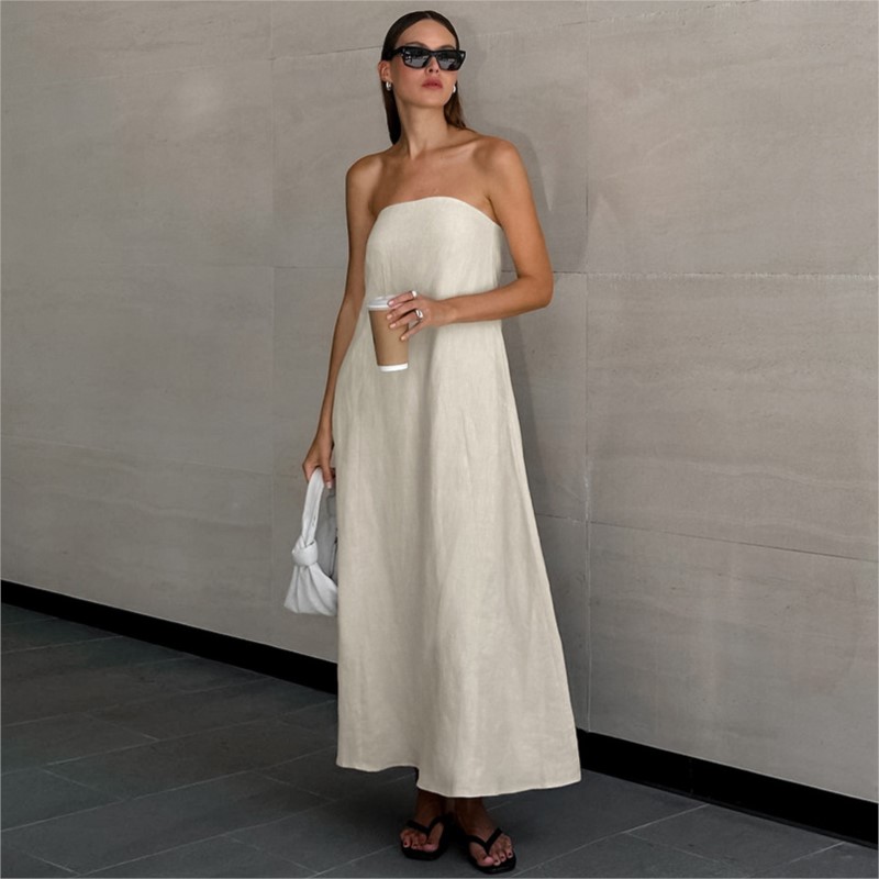 Fashion Elegant Simple Design  - Linen Dress Wrap review and price