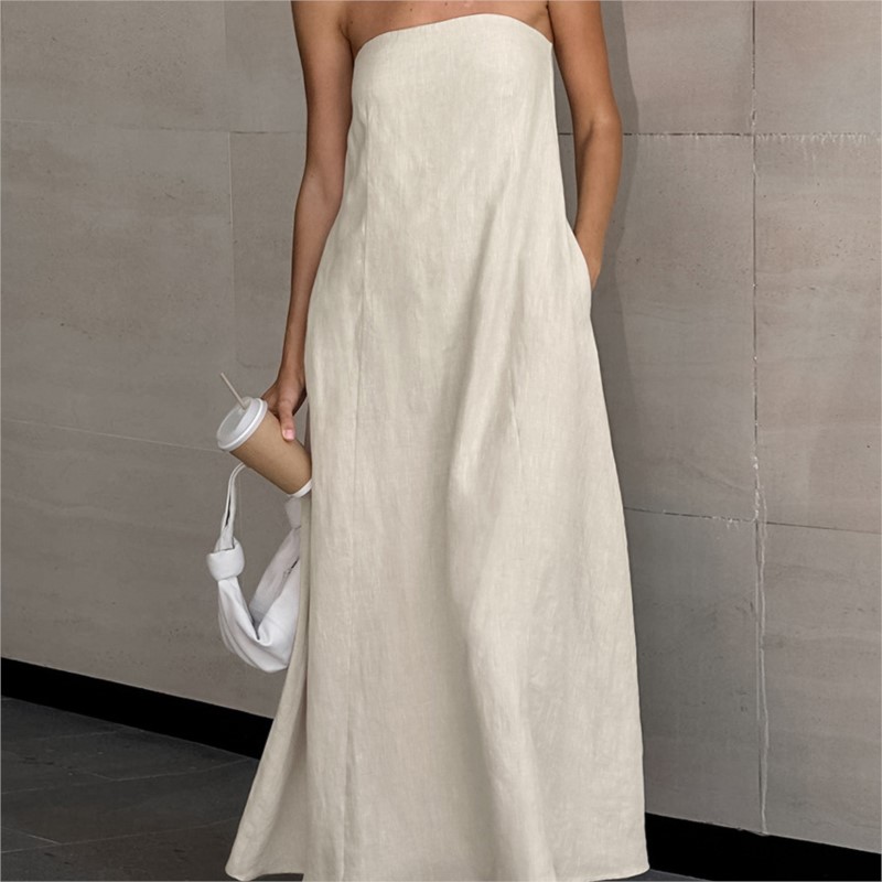 Fashion Elegant Simple Design  - Linen Dress Wrap review and price