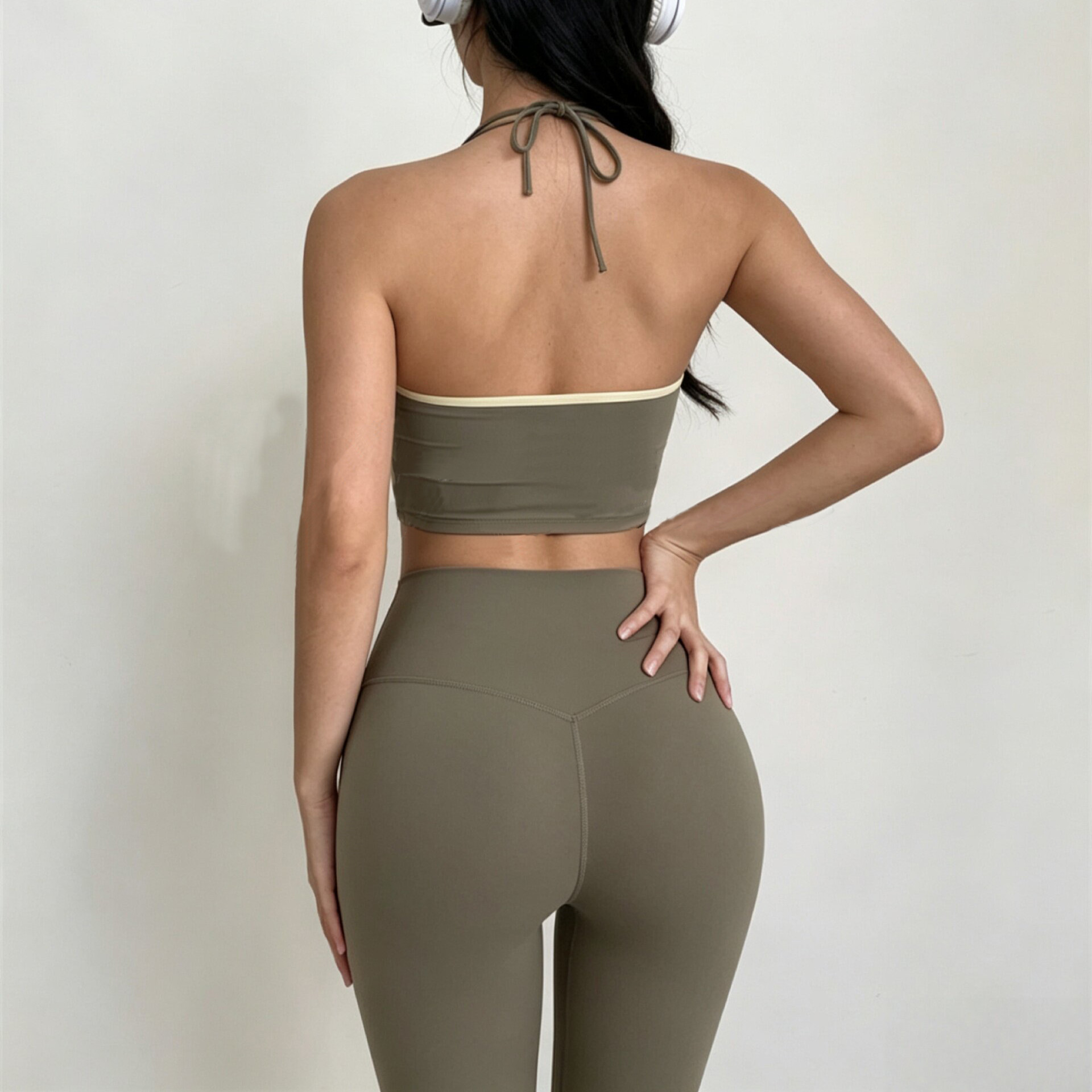 Hanging Halter Top Women Sport - Bralette Triangle Set review and price