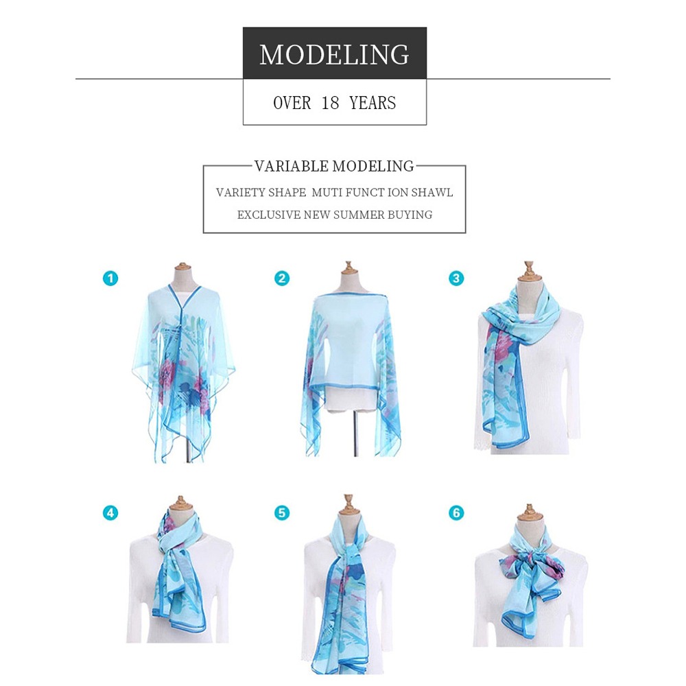 Fashion Solid color Shawl Scar - Cover Up Kaftan review and price