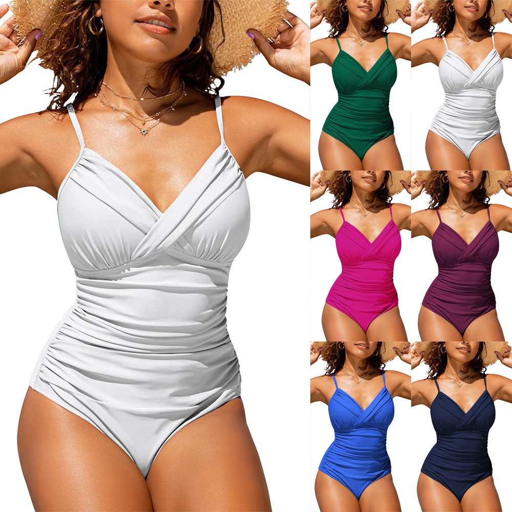 Woman Bikini Tankini Swimsuit  - Swimsuit Bikini Ruched review and price