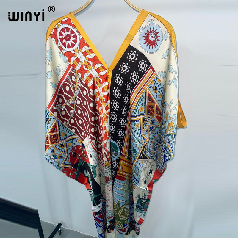 WINYI 2023 new Bohemian fashio - Cover Up Kaftan review and price