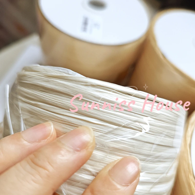 600M Matte Raffia Yarn，330g Ar - Crochet Bag Raffia review and price