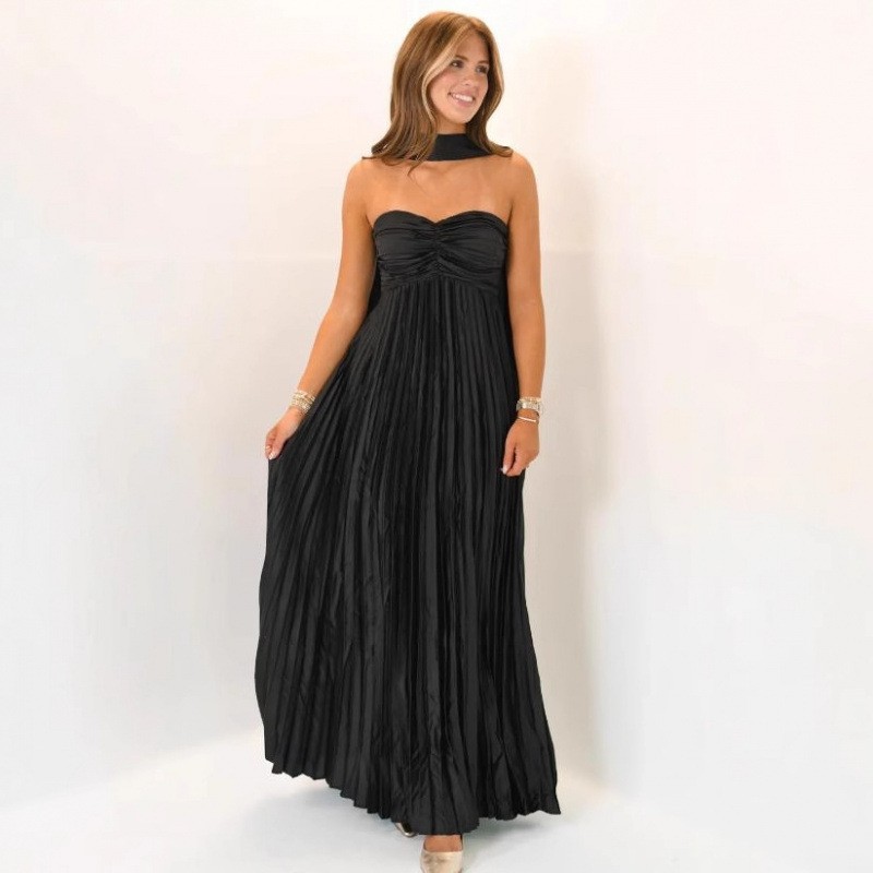 Wedding Guest Dress Elegant Pa - Maxi Dress Halter review and price