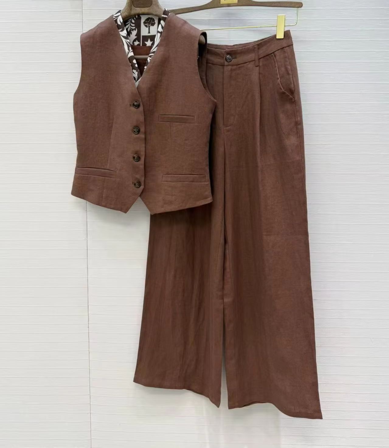 Old Man Qian's linen casual tw - Linen Pant Wide review and price