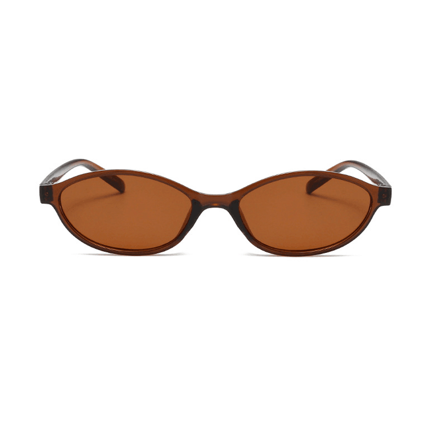 Fashion Oval Simple Literary S - Sunglasses Cat Eye review and price