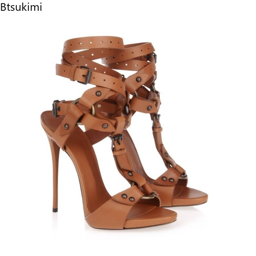 Sexy Circle Cross Strappy Glad - Sandal Strappy Heeled review and price