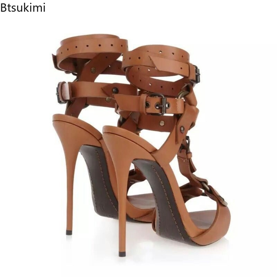 Sexy Circle Cross Strappy Glad - Sandal Strappy Heeled review and price