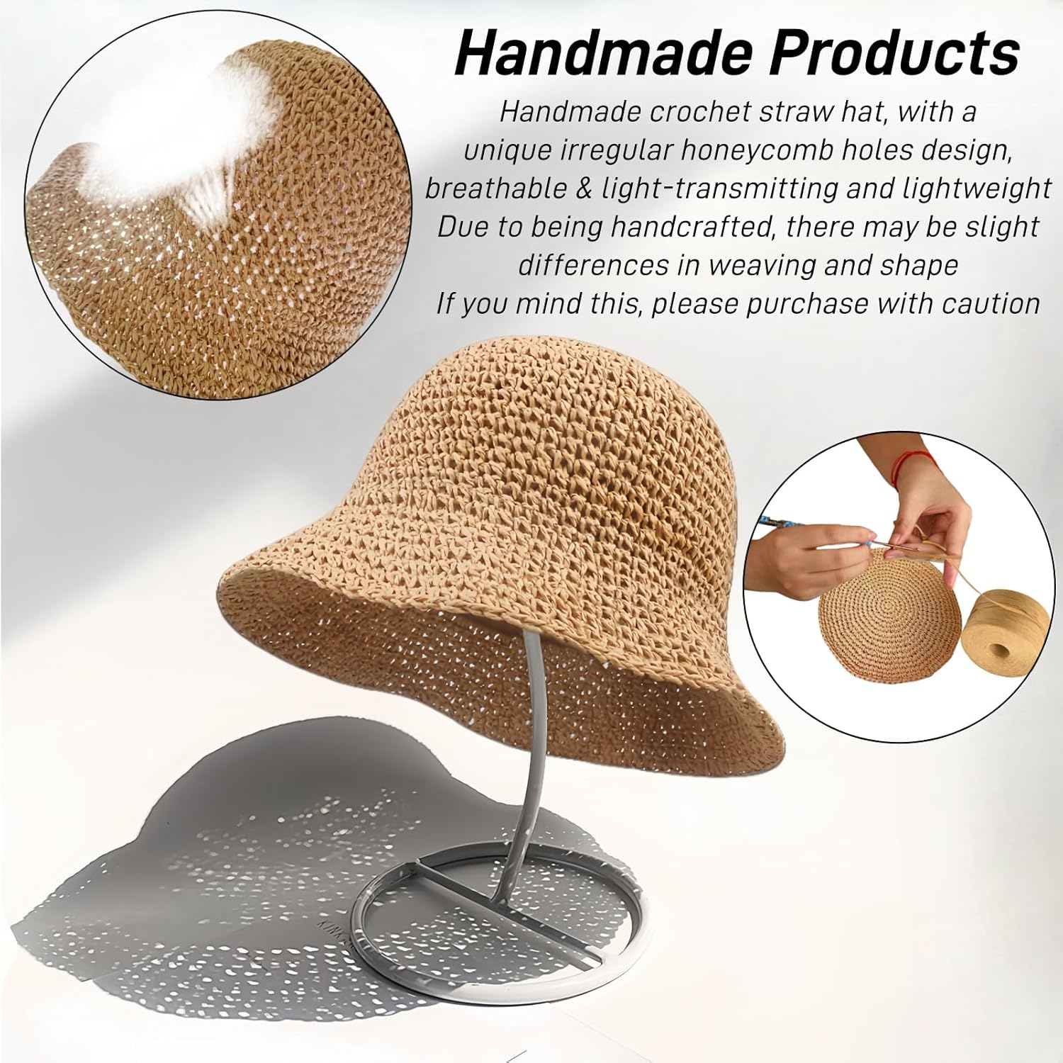 Floppy Big Beach Straw Hats fo - Hat Floppy Wide review and price