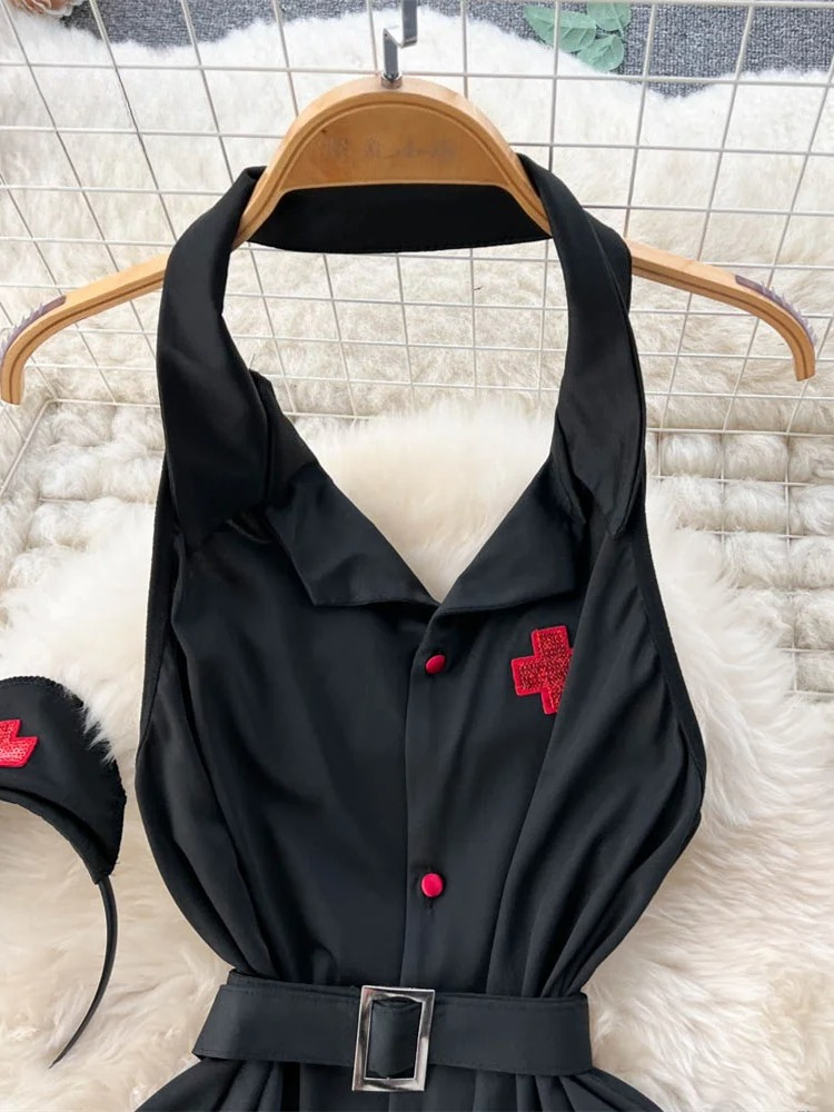 Erotic Fashion Sexy Halter Lin - Maxi Dress Halter review and price
