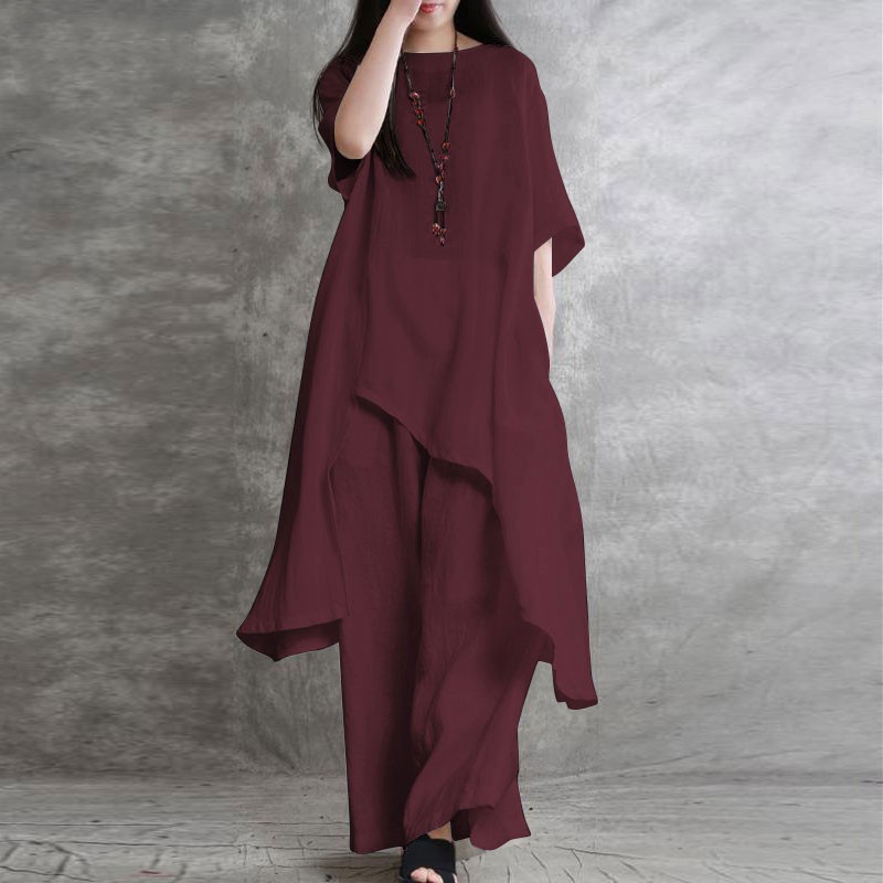 Women's Cotton Linen 2-piece S - Linen Pant Wide review and price