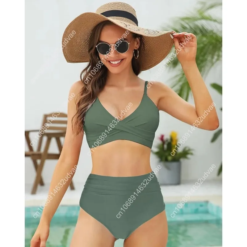 Women's High Waisted Bikini Se - Swimsuit Bikini Ruched review and price
