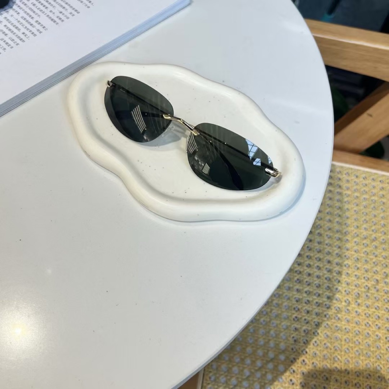 UV400 Rimless Shades, Cat Eye  - Sunglasses Cat Eye review and price