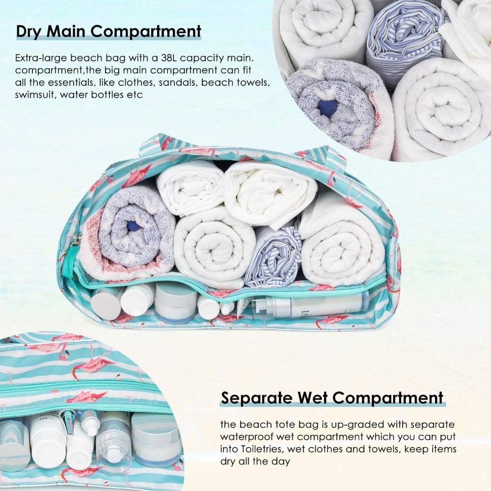 Beach Bags For Women Waterproo - Tote Bag Beach review and price