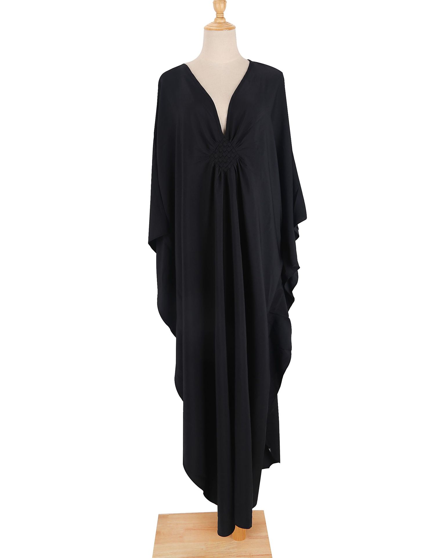 Women Solid Color Cover Up V N - Cover Up Kaftan review and price