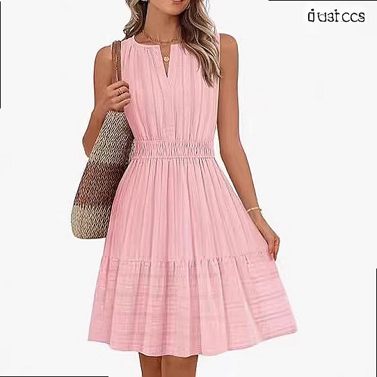 Spring Summer Women's Sleevele - Linen Dress Wrap review and price