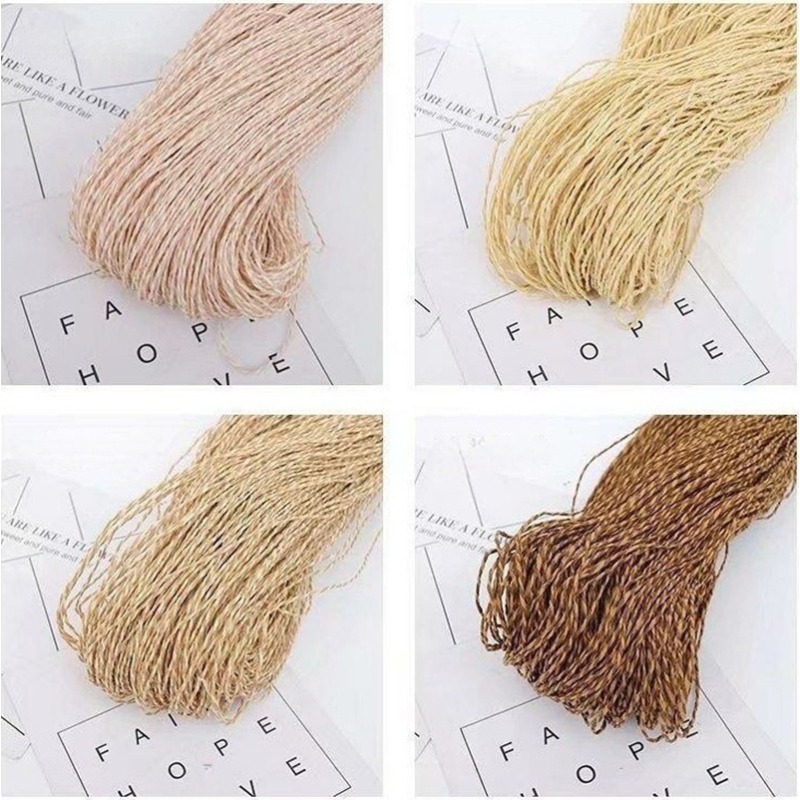 200g 2ply Cotton Raffia Yarn f - Crochet Bag Raffia review and price