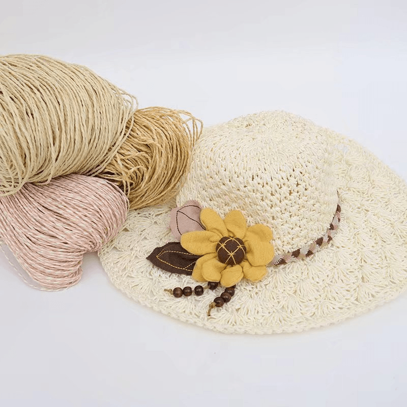 200g 2ply Cotton Raffia Yarn f - Crochet Bag Raffia review and price