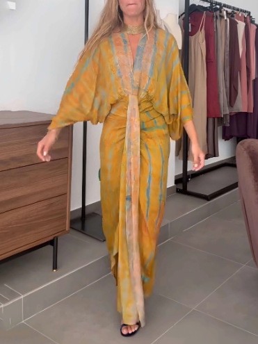 Summer Dress Women's Linen V N - Linen Dress Wrap review and price