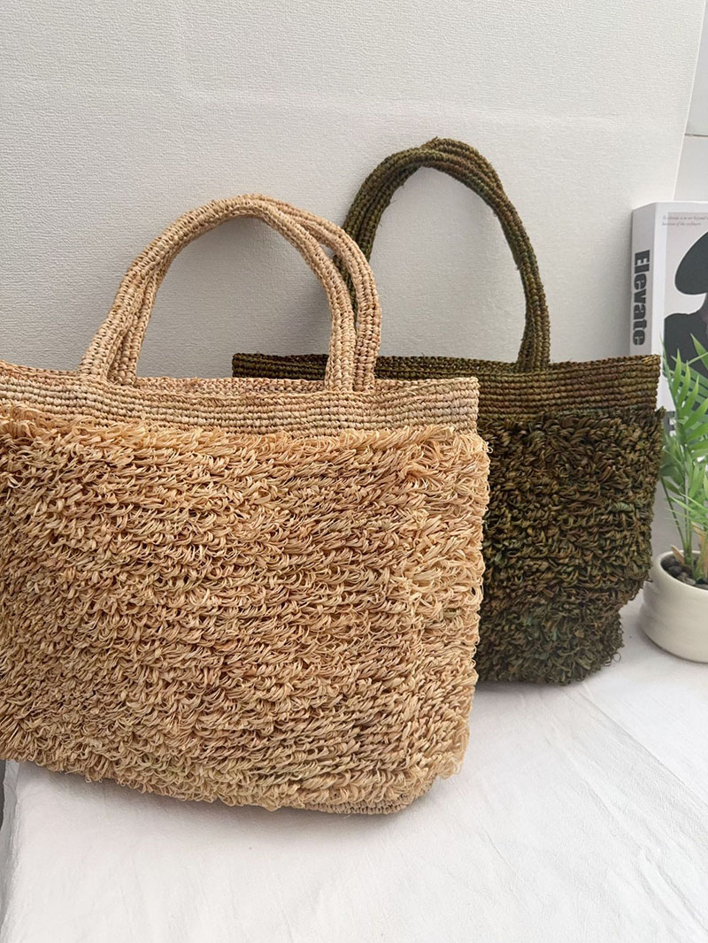 Luxury Raffia Straw Bag Bohemi - Crochet Bag Raffia review and price