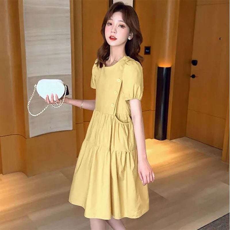 2025 Loose Elegant Korean Casu - Linen Dress Wrap review and price