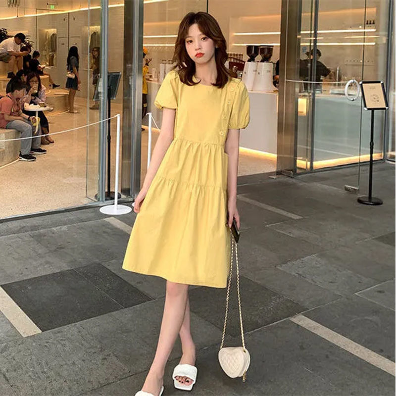 2025 Loose Elegant Korean Casu - Linen Dress Wrap review and price