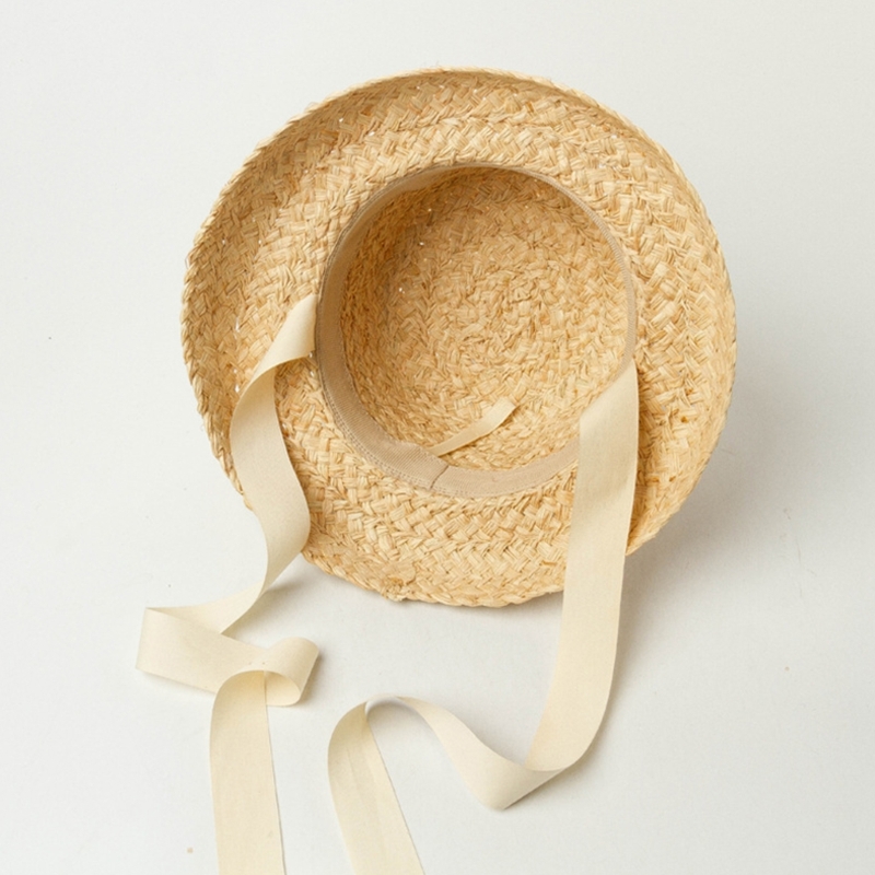Handwoven Kids Straw  Cap Girl - Hat Floppy Wide review and price