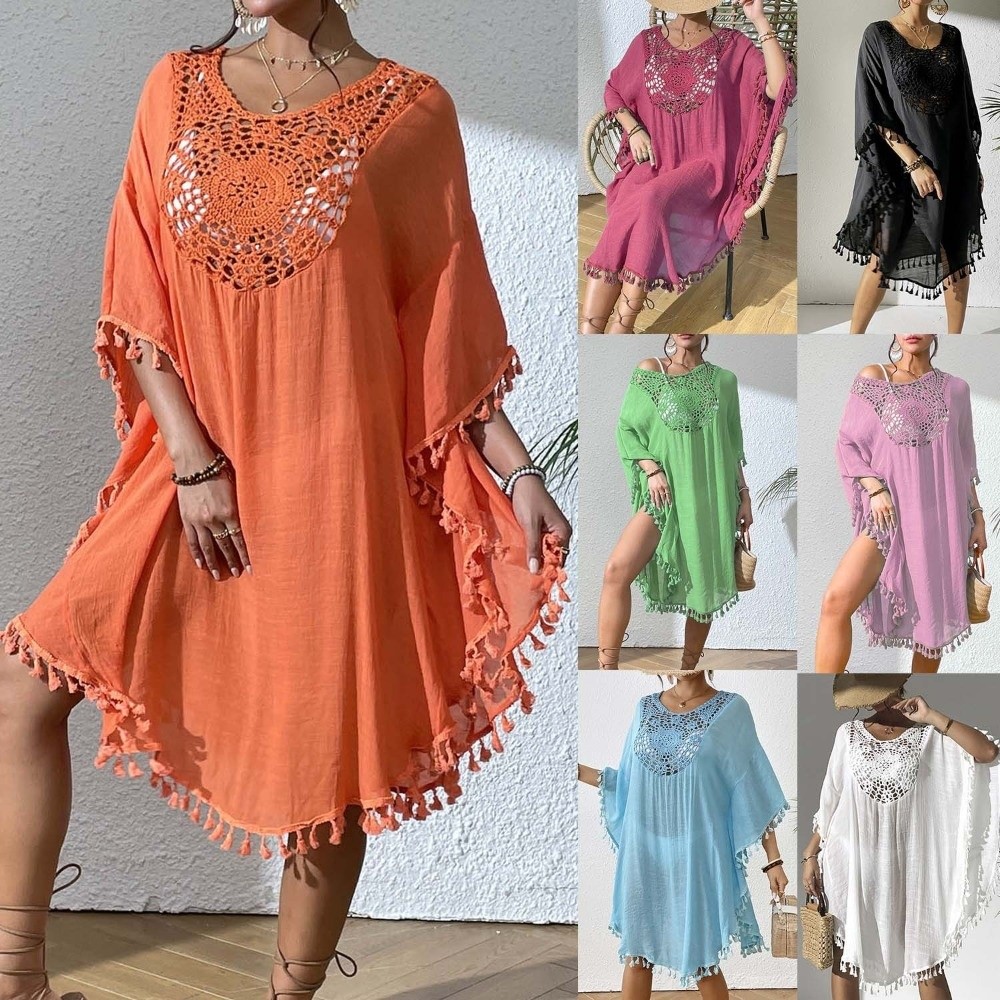 Square Neck Summer Sunscreen S - Cover Up Kaftan review and price