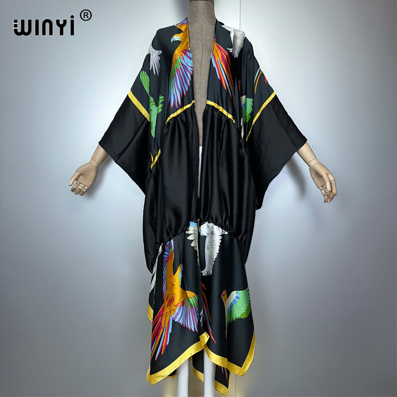 WINYI print boho kimono maxi b - Cover Up Kaftan review and price