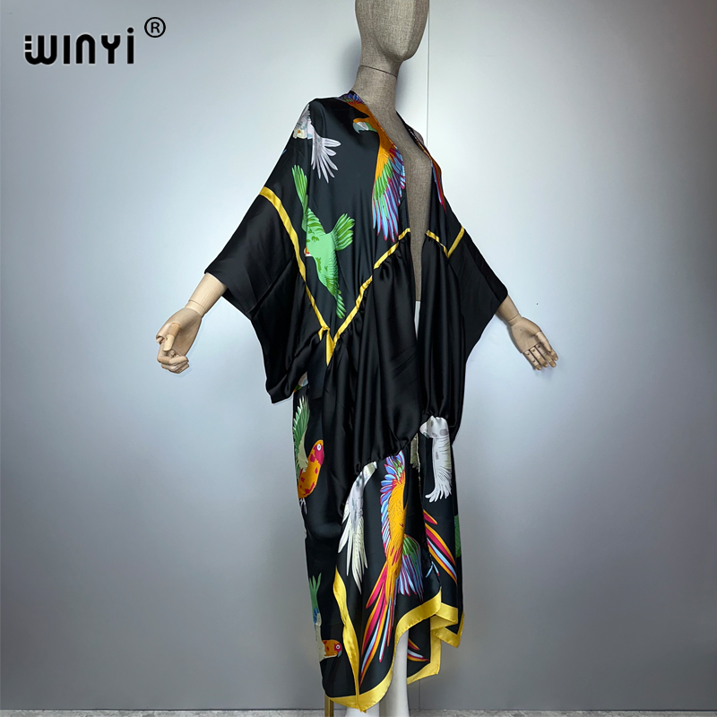 WINYI print boho kimono maxi b - Cover Up Kaftan review and price