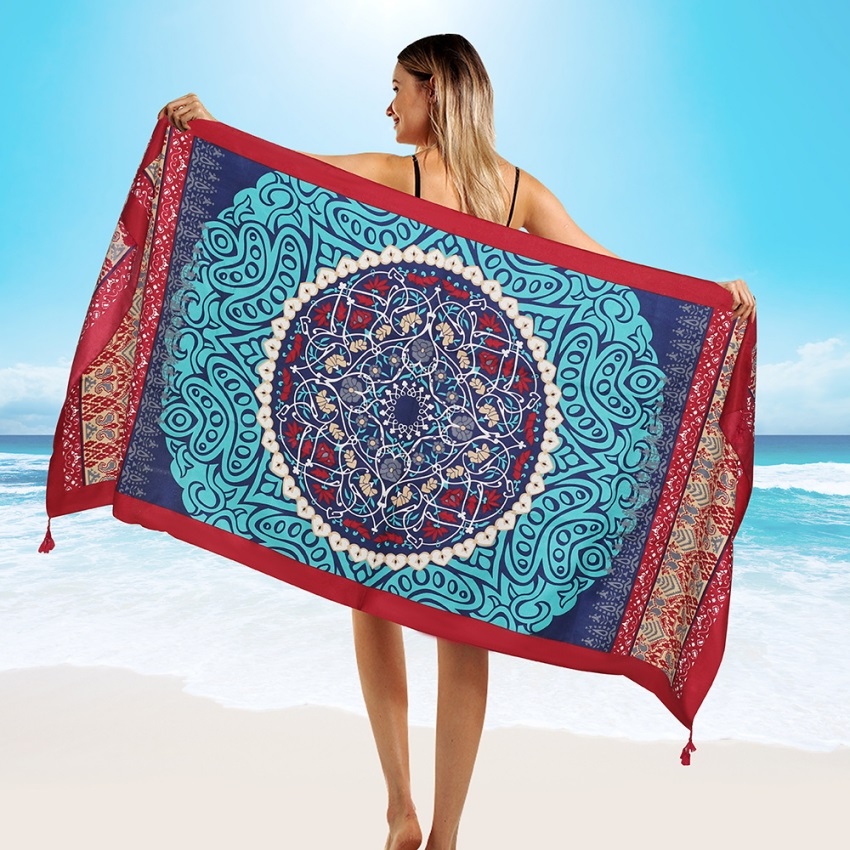 2018 New 90x180cm Twill cotton - Cover Up Kaftan review and price