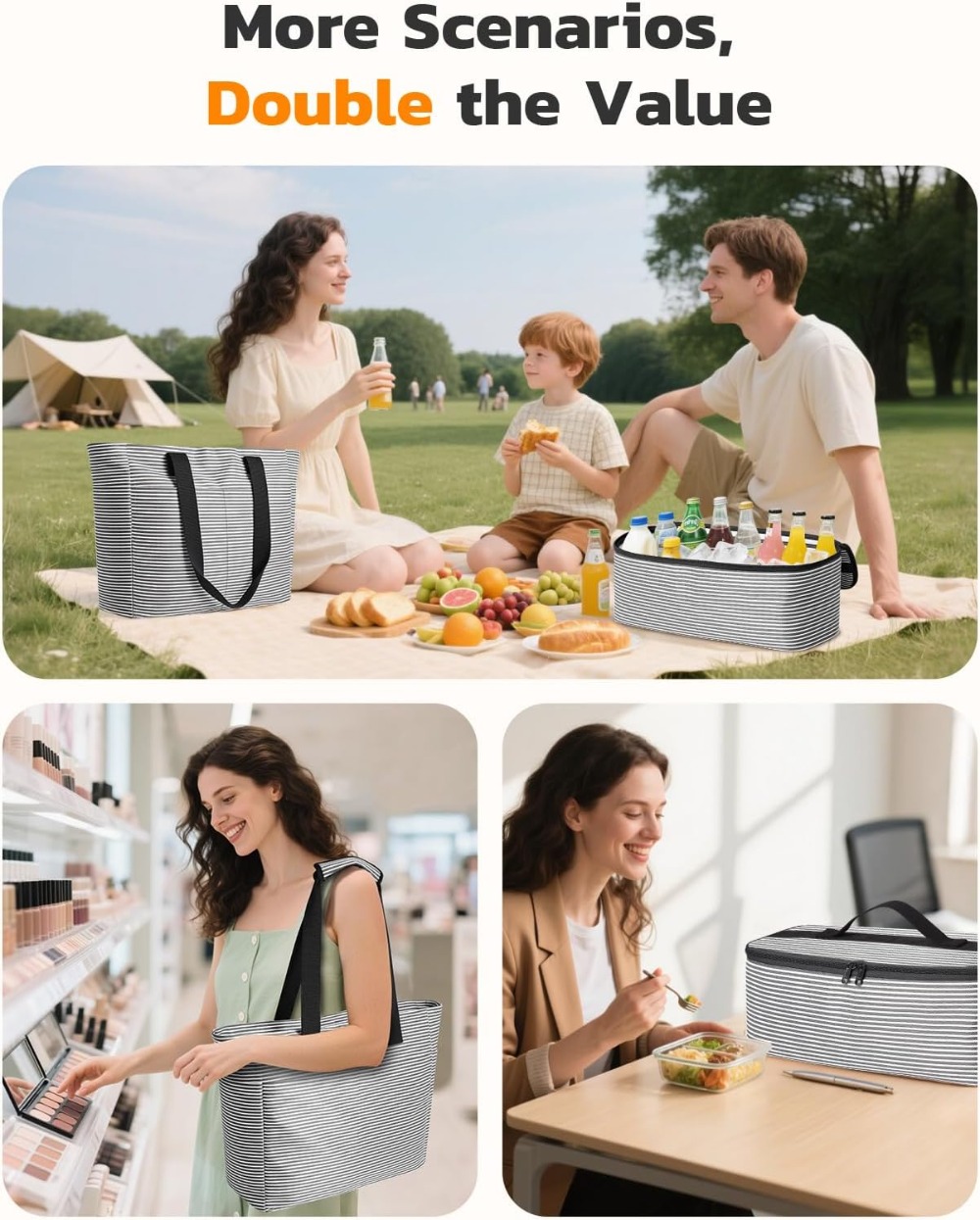 45L Waterproof Beach Bag and C - Tote Bag Beach review and price