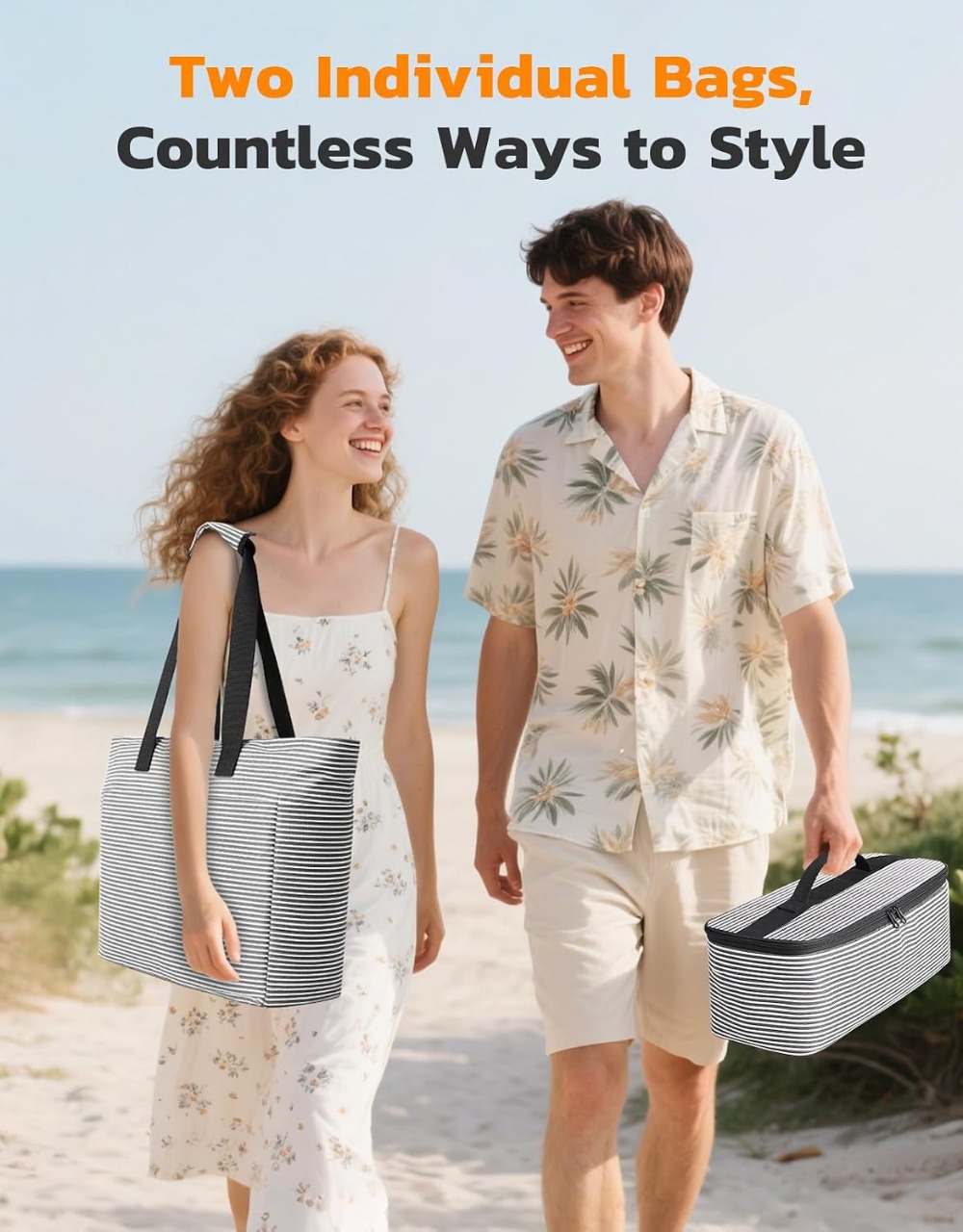 45L Waterproof Beach Bag and C - Tote Bag Beach review and price