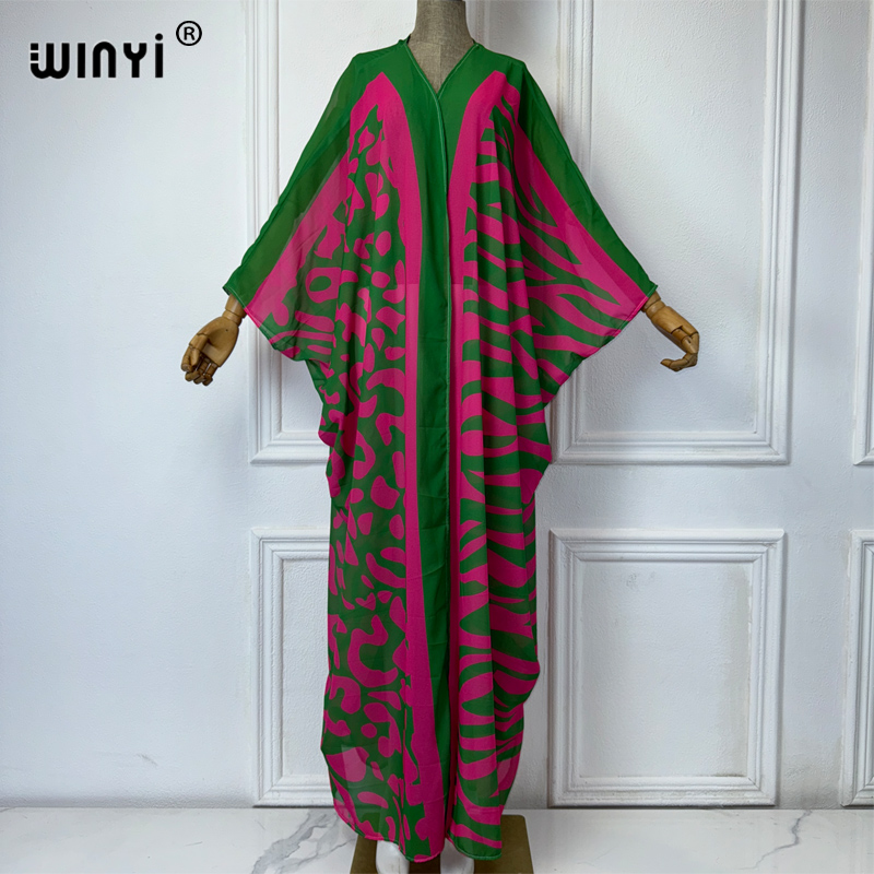 WINYI Africa Bohemia print Kim - Cover Up Kaftan review and price
